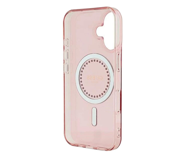 Guess IML Rhinestones do iPhone 16 różowy - 1279108 - zdjęcie 5
